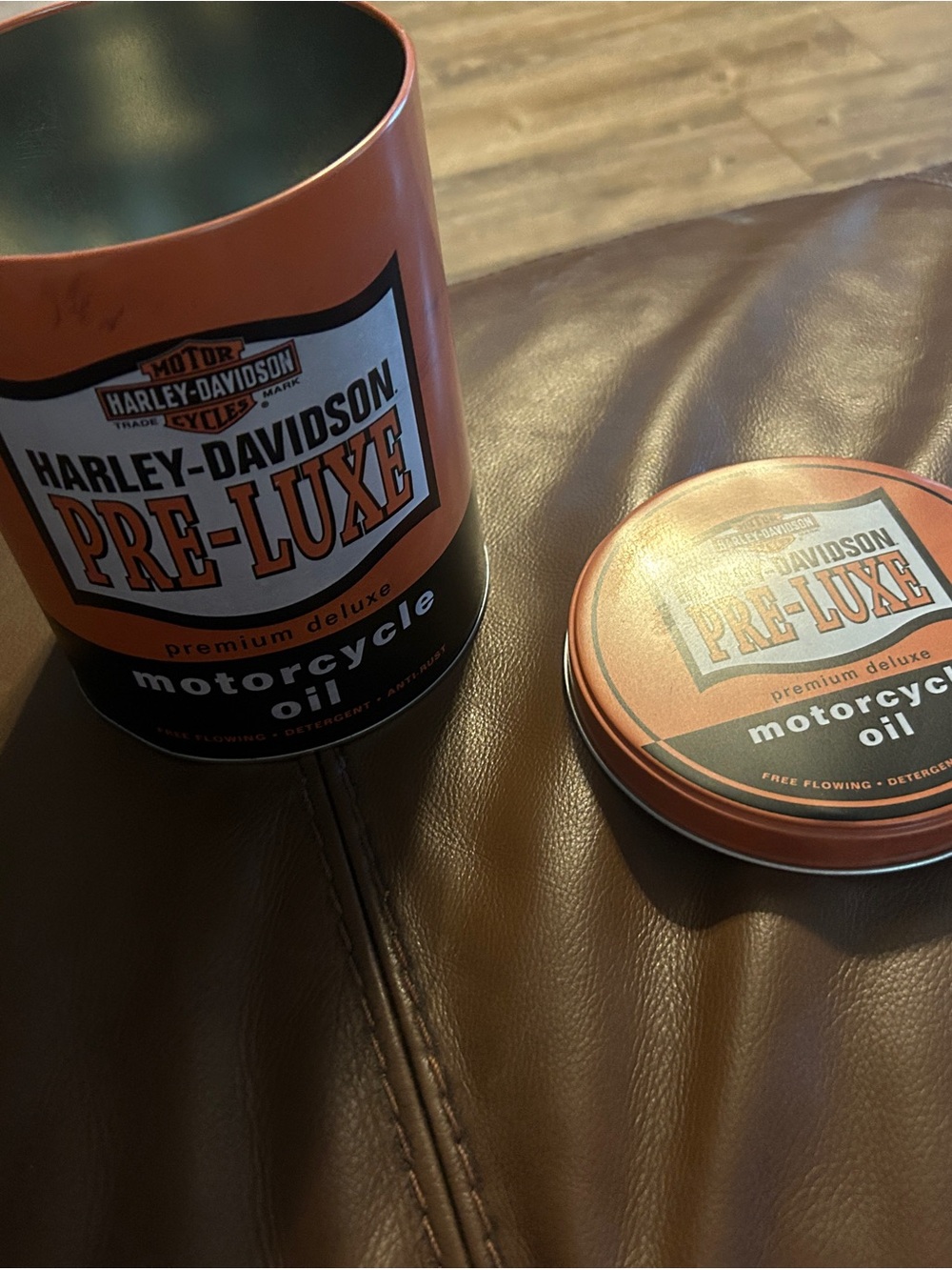 Harley Davidson. Metal storage container